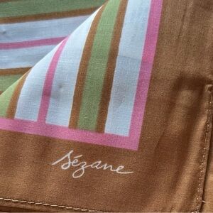 Sézane Multicolor Striped Scarf